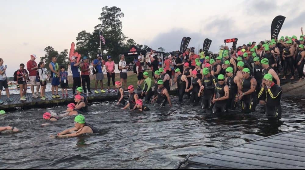 Athlete Death during swim of IRONMAN Texas Hello Woodlands