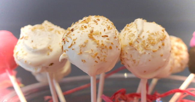 Cake pops made by Queen Cookery were loved by all at the party and complimented glasses of bubbly.