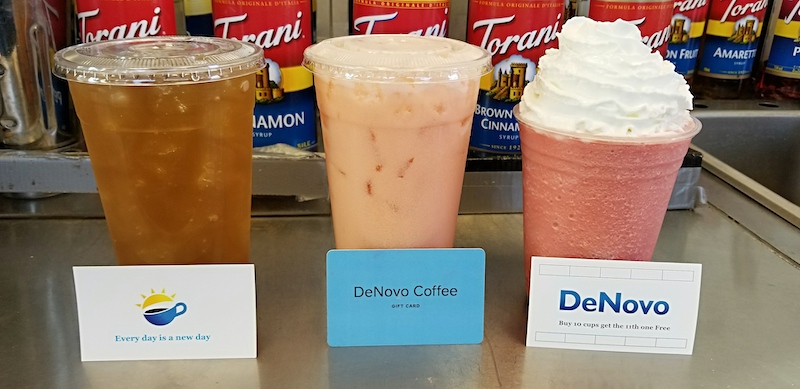 DeNovo Coffee. Photo by Nick Rama