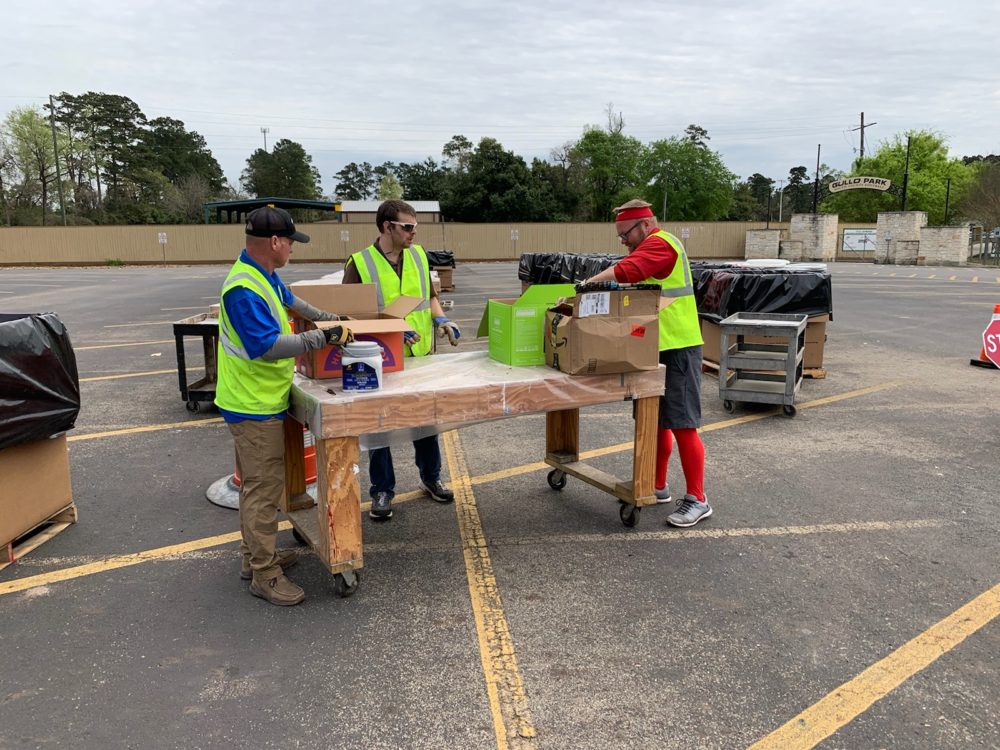 Precinct 3 Commissioner James Noack’s Residential Recycling Facility served roughly 1,100 Montgomery County residents while collecting over 50,000 pounds of recyclables and household hazardous waste during its annual free day on Saturday, March 16.
