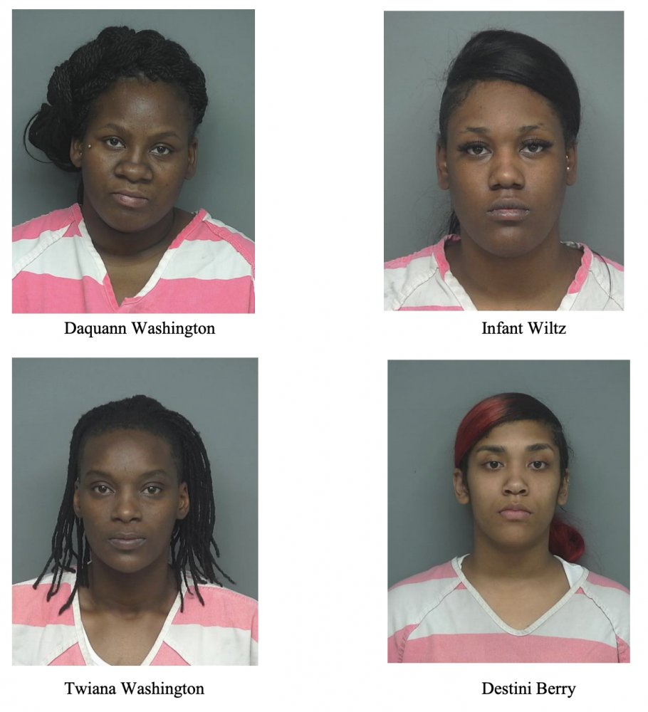 Sheriff arrests Four Females for Organized Crime