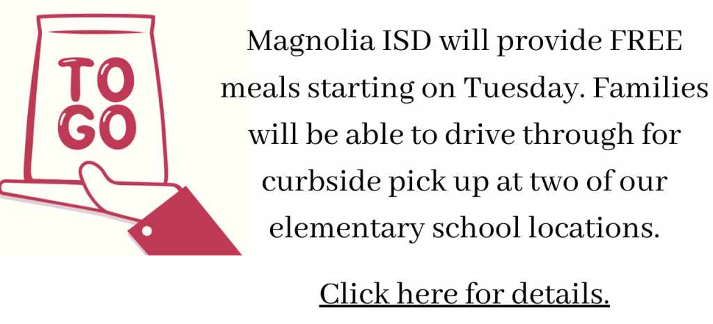 magnolia isd free student meal