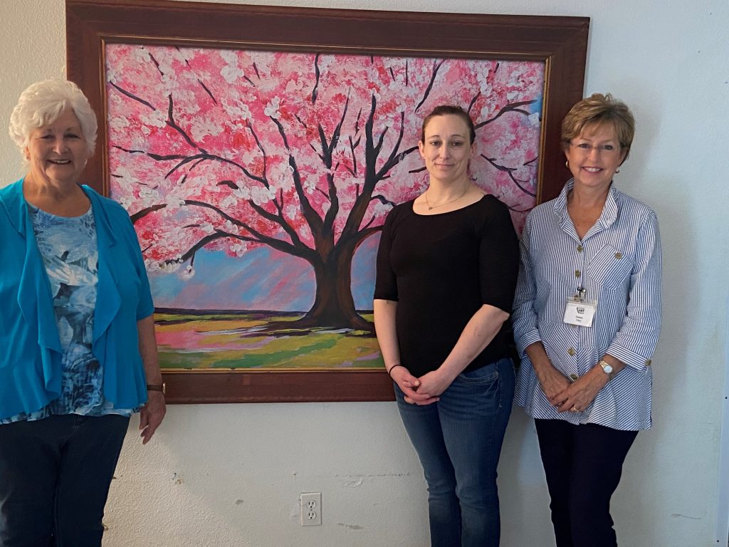 conroe art league art donation 2020 nonprofit Treehouse Banner