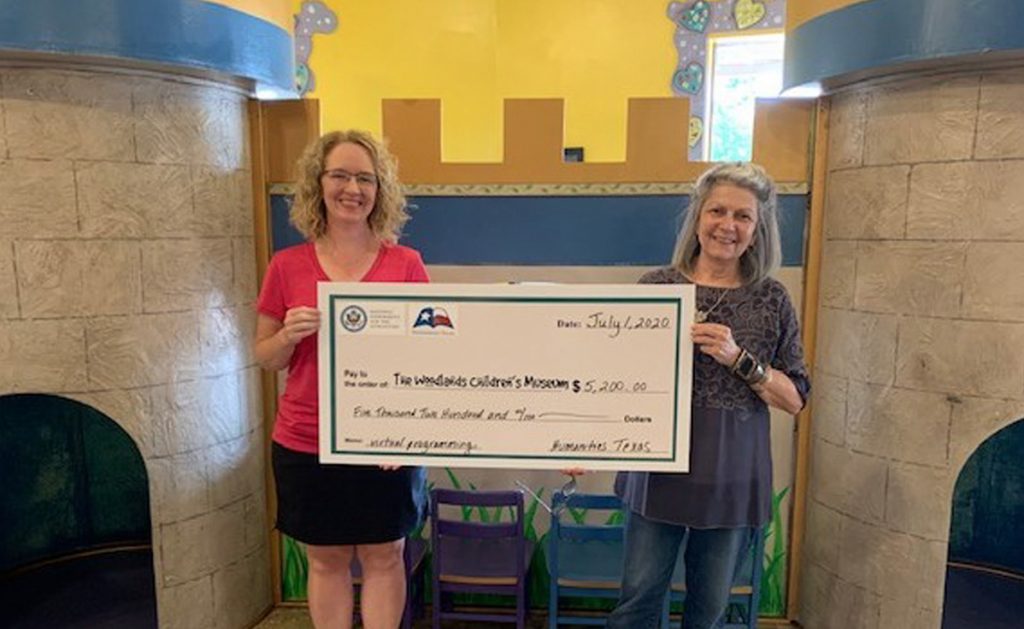 woodlands children's museum grant 2020